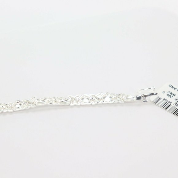 Giani Bernini 7" Heart Link Bracelet in Sterling - Picture 4 of 4